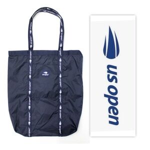 US Open Navy Logo Tote Bag